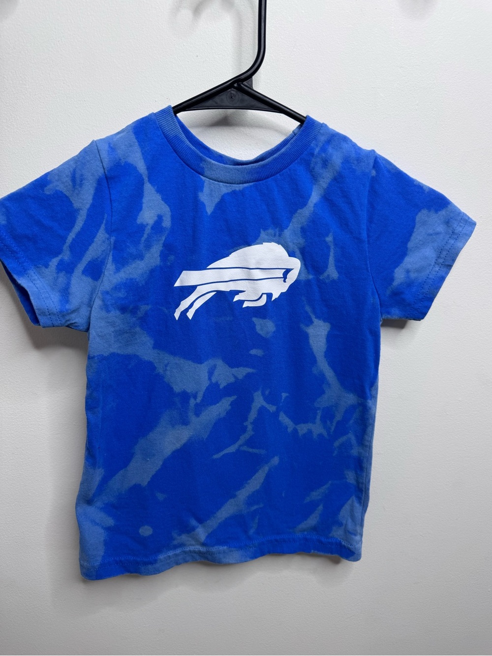 Buffalo Bills Blue Tie-Dye Logo Tee